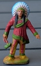 Figurine Indien  Clairet