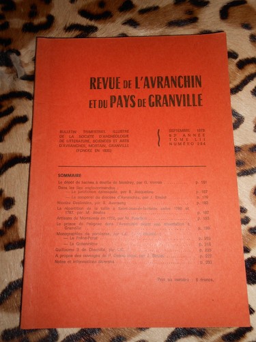 Revue avranchin et du - l'avranchin,