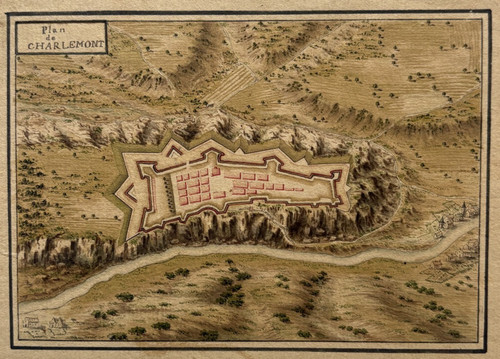 Fort charlemont givet plan - fort,