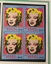 Timbres France Neufs 2003 ANDY WARHOL