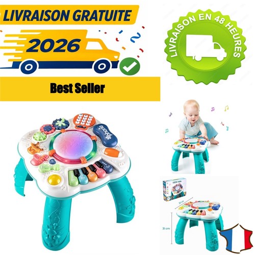 Table activités bébé - table,