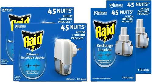 Raid recharges liquides pour - recharges,