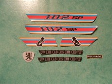 Lot autocollants Peugeot 102