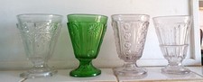 4 Verres anciens Charles X