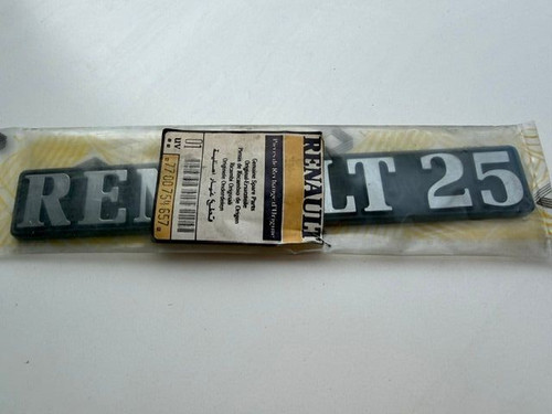 Monogramme renault r25 - monogramme,