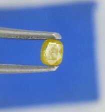 Naturel Diamant 0.14tcw or Jaune Ovale Complet Coupe Pour Fiançailles Bague Prix