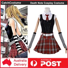 Death Note Misa Amane Cosplay Costume MisaMisa JK Dress Comic-con Party Outfits