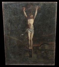 [CHRIST Oil on Canvas 17th