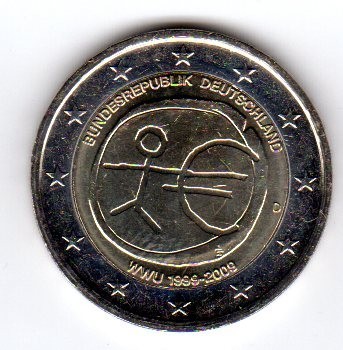 Euros commémorative - 2,