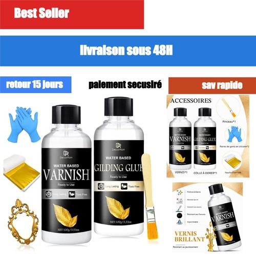 Kit feuille 200ml colle - feuille, +