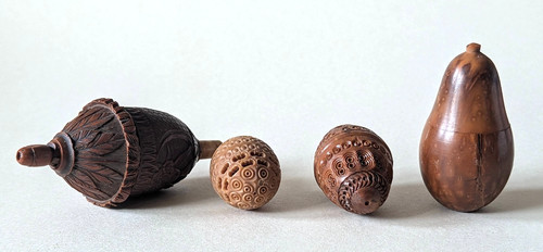 Noix corozo sculpté - 4,