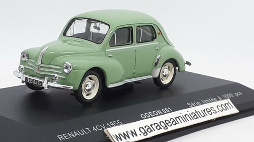 Renault 4cv verte 1954 odeon - verte,