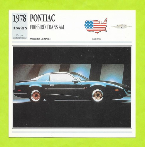 Fiche edito service pontiac - fiche,