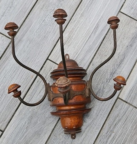 Ancien porte manteaux - porte,