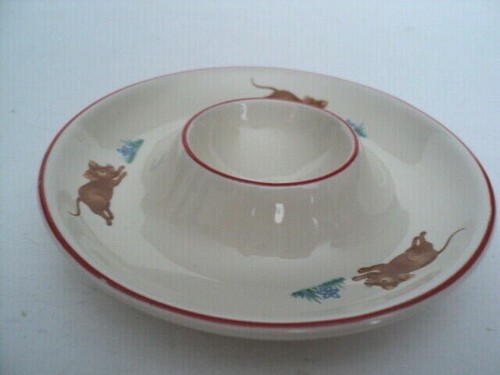 Vintage mouse egg - mouse, cup