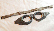 German Army - Pair of German Motorcycle Goggles - WWII