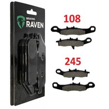 2 Kit plaquettes frein Av Ga