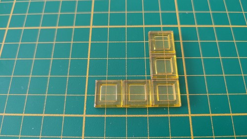 Polyominos jaune pentominos - , en