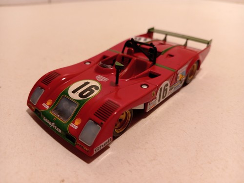 Ixo ferrari 312 rouge 24 - ferrari,