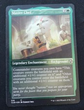 Master Chef - Etched Foil - CLB - NM Unplayed - EN - 519