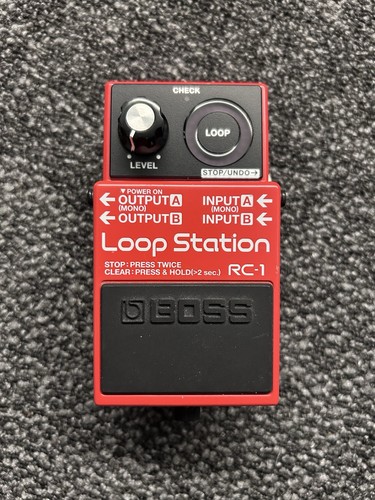 Boss loop station guitar - rc-1,