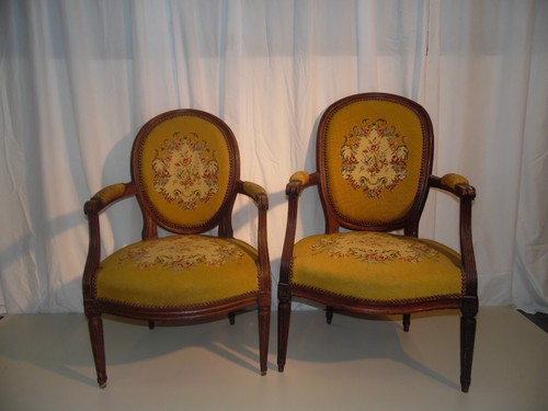 Fauteuils louis xvi - louis,