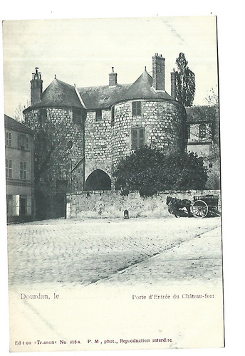 Dourdan porte d entree du - ,