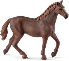 SCHLEICH - Figurine de l'univers des chevaux - Jument Pur-Sang Anglais -  - S...
