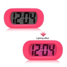 R??veil Compact avec Affichage Num??rique et Fonction Snooze pour Enfants