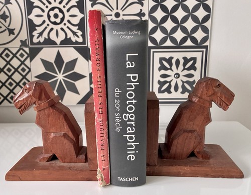 Serre livres bois - en, art
