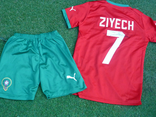 Maillot short maroc - maillot, signé
