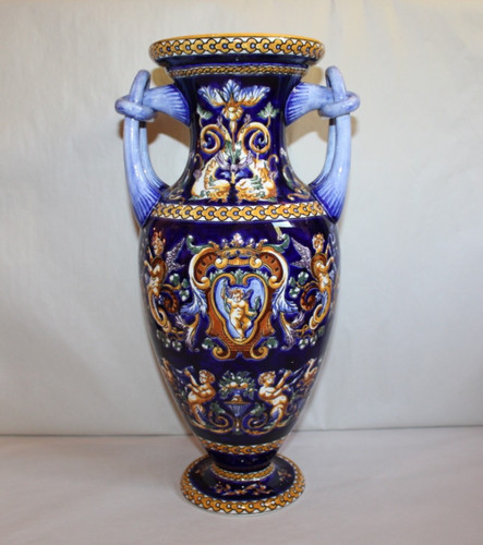 Grand vase amphore faïence - grand,