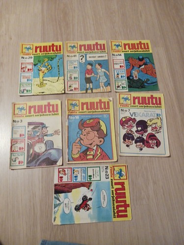 Comic finland 1973 marc - finland,