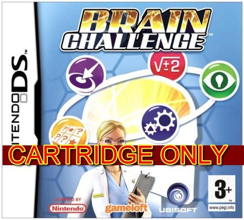 Jeu cerebral challenge - jeu, ds