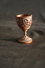 Coquetier ancien en Corozo