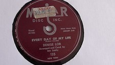Denise Lor - 78rpm single