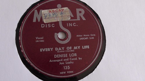 Denise lor 78rpm single - -,