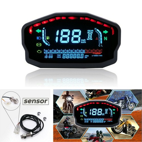 Universel moto lcd compteur - universel, de