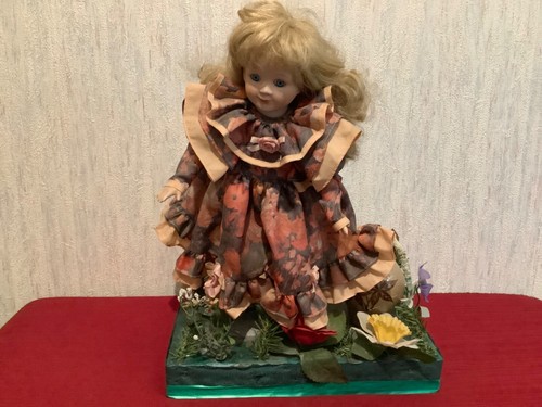 Antique porcelain doll - porcelain,