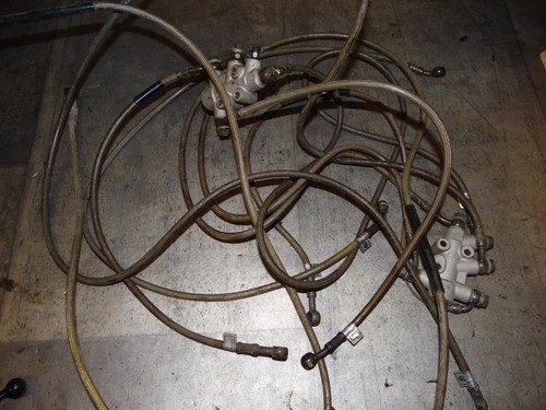 Durite frein complete quad - de,