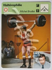 weightlifting card: "Michel Broillet"