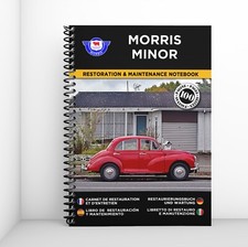 MORRIS MINOR : Cahier de Restauration - Personnalisation gratuite !