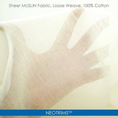 Tissu mousseline coton - tissu,