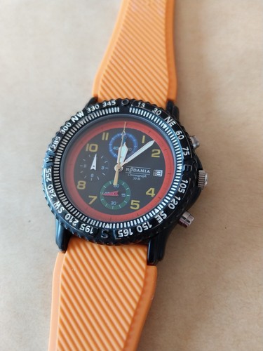 Jolie montre crono - rodania, 37
