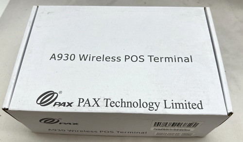 Pax a930 wireless smart - wireless,