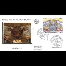 FDC soie - Orgue église St