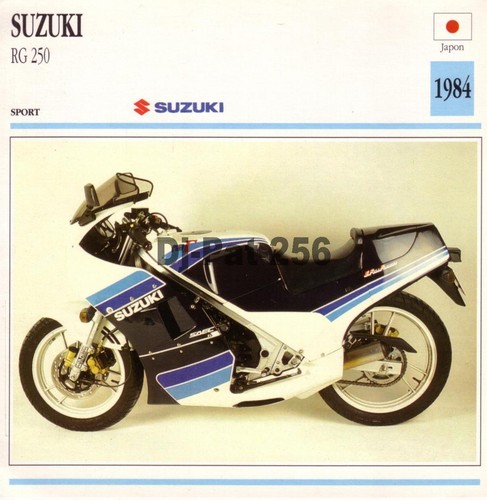 Fiche moto suzuki rg 250 - :,
