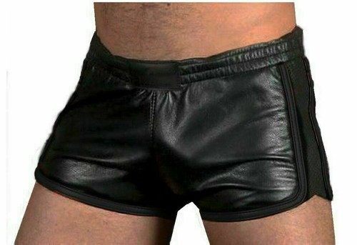 Shorts cuir mouton doux - en, de