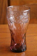 COCA COLA VERRE COLLECTOR - VIOLET MAUVE - McDO MC DONALD'S 2021 NEUF