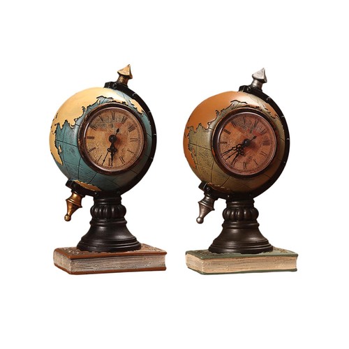 Figurine globe horloge de - globe,,